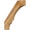 Ekena Millwork 4"W x 32"D x 36"H Balboa Rough Sawn Knee Brace, Western Red Cedar BRC04X32X36BOA00RWR - alternate 1
